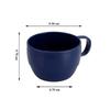 Plastic Coffee Cups 6-Pack Family And Children'S Not Easy To Break Suitable For Outdoor Camping