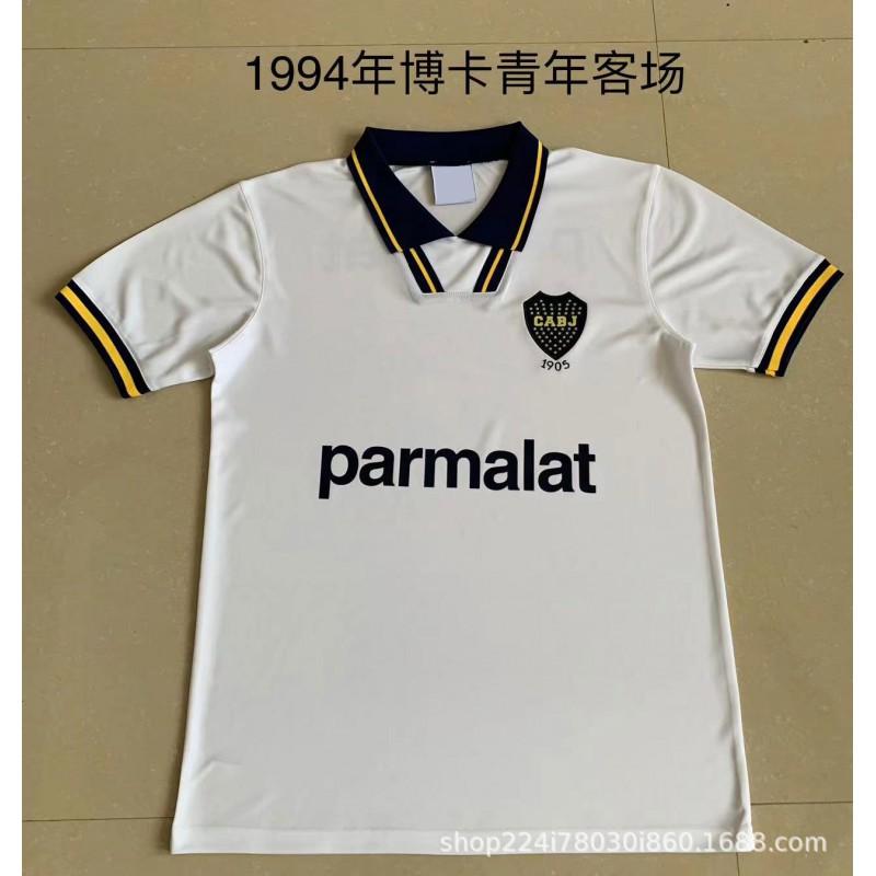 Boca Juniors Retro Fußball Trainings Trikots Heim Auswärts Vintage Fußball Trikots Herren Damen