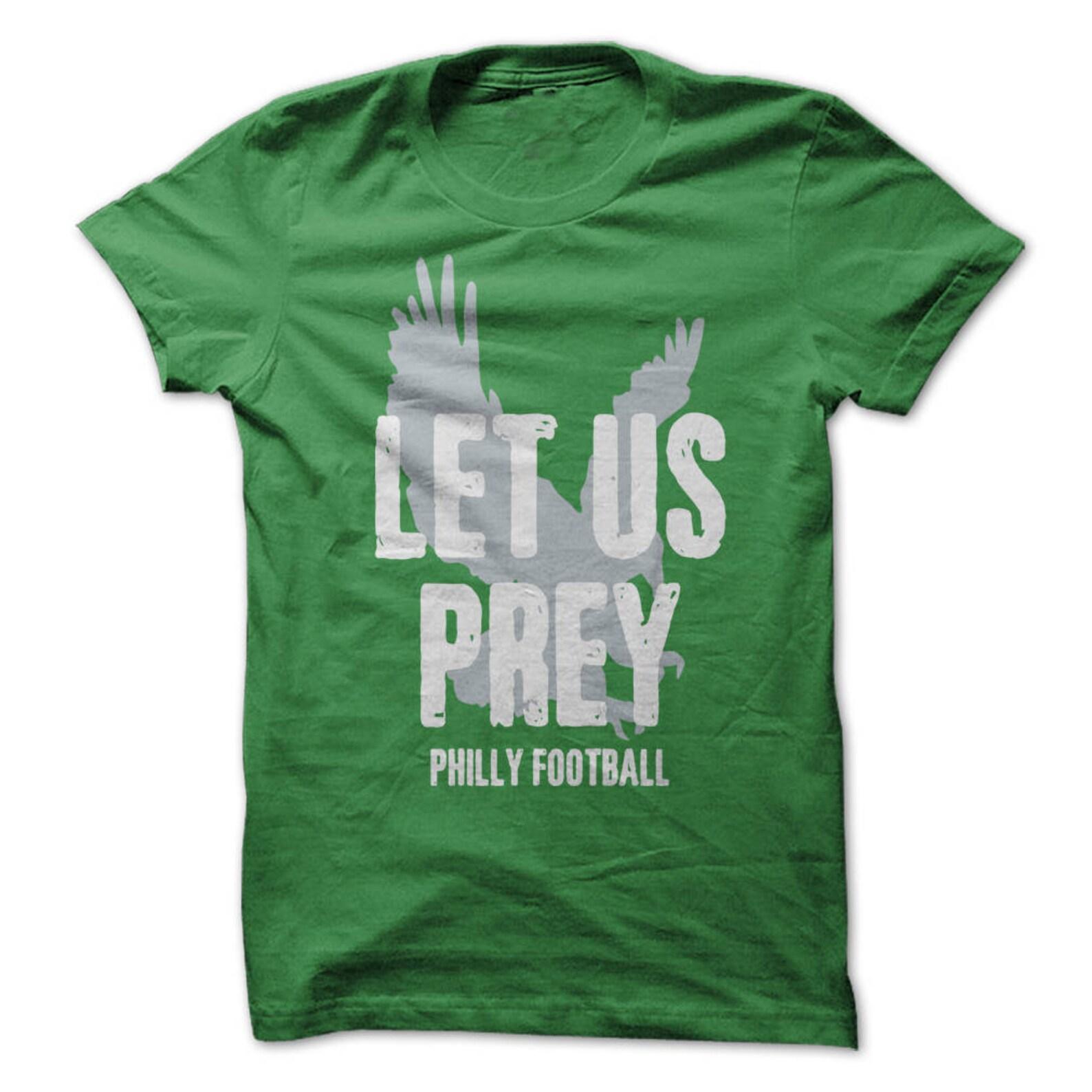 Let Us Prey T-Shirt Design - Green Shirt with Multi Color Print - Every Sunday 4XL
