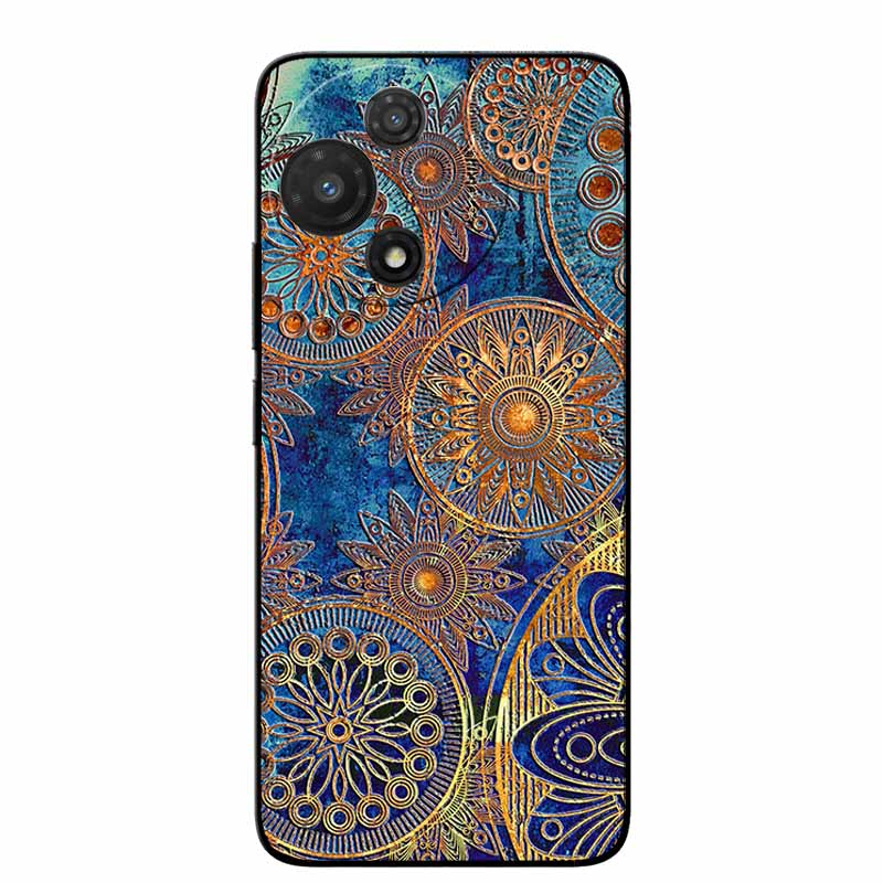 3D Cartoon Emboss Case For TCL 60R / TCL 60 SE NxtPaper Relief Embossed Retro Silicone Covers For 60 SE NXTpaper 5G Anime Bumper