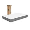 Z-HOM Queen Size Mattress, Extra Thick 20cm, High-Resilience Pocket Coil Mattress with 696 High-Density Coils, 2.0mm Diameter, Parallel Arrangement, S