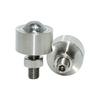 Ball Transfer Unit with Steel Body, Mount Collar and Base Post for Material Guidance and Fixture Base Tasks Use