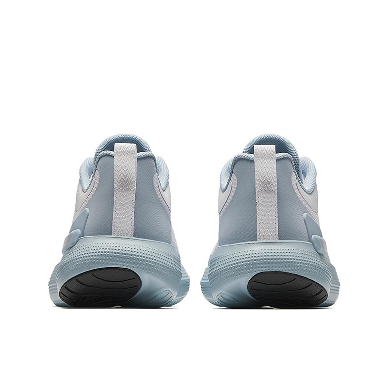 Anta Bequeme Stabile Rutschfeste Verschleißfeste Stoßdämpfende Low-Top Casual Laufschuhe Herren Sneaker Grau Blau 912445509-3