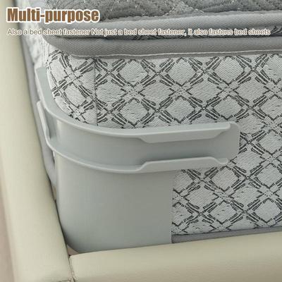4pcs Bedsheet Corner Tightener Clips Mattress Straps Fixed Non-slip Clips Lock Sheet Holders Bed Sheet Grippers for Crib Elderly