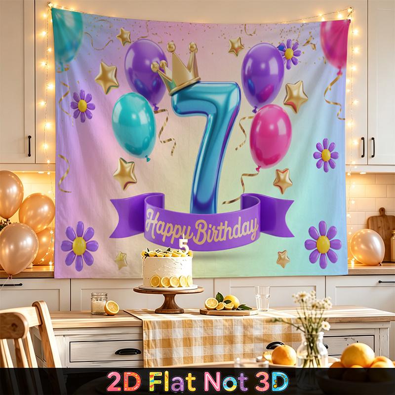 Party Backdrop Birthday Photo Booth Background Front Door Decor
