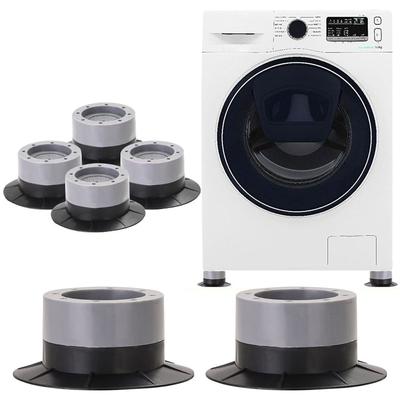1/4pcs Raise Height Washing Machine Shockproof Pad Non-slip Universal Shock Mute Pads Adjustable Height Furniture Foot Pad