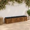 4 piece Seat Cushions SOEST 4 pcs. 100percent  Polyester Black