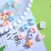 Helle Transparente Englische Buchstaben Creme Kleber DIY Handyhülle Set Harz Schmuck & Haarnadel Zubehör