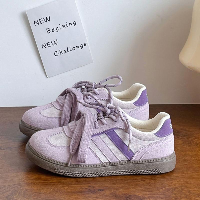 2025 autumn and summer new Xiaoxiangfeng board shoes high value trendy and versatile students little white shoes German training shoes women's shoe