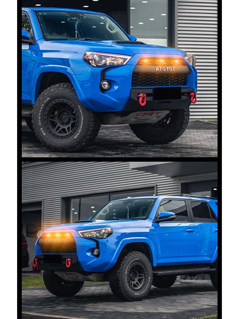 LED Yellow Daytime Running Light for 4Runner Modified Grille