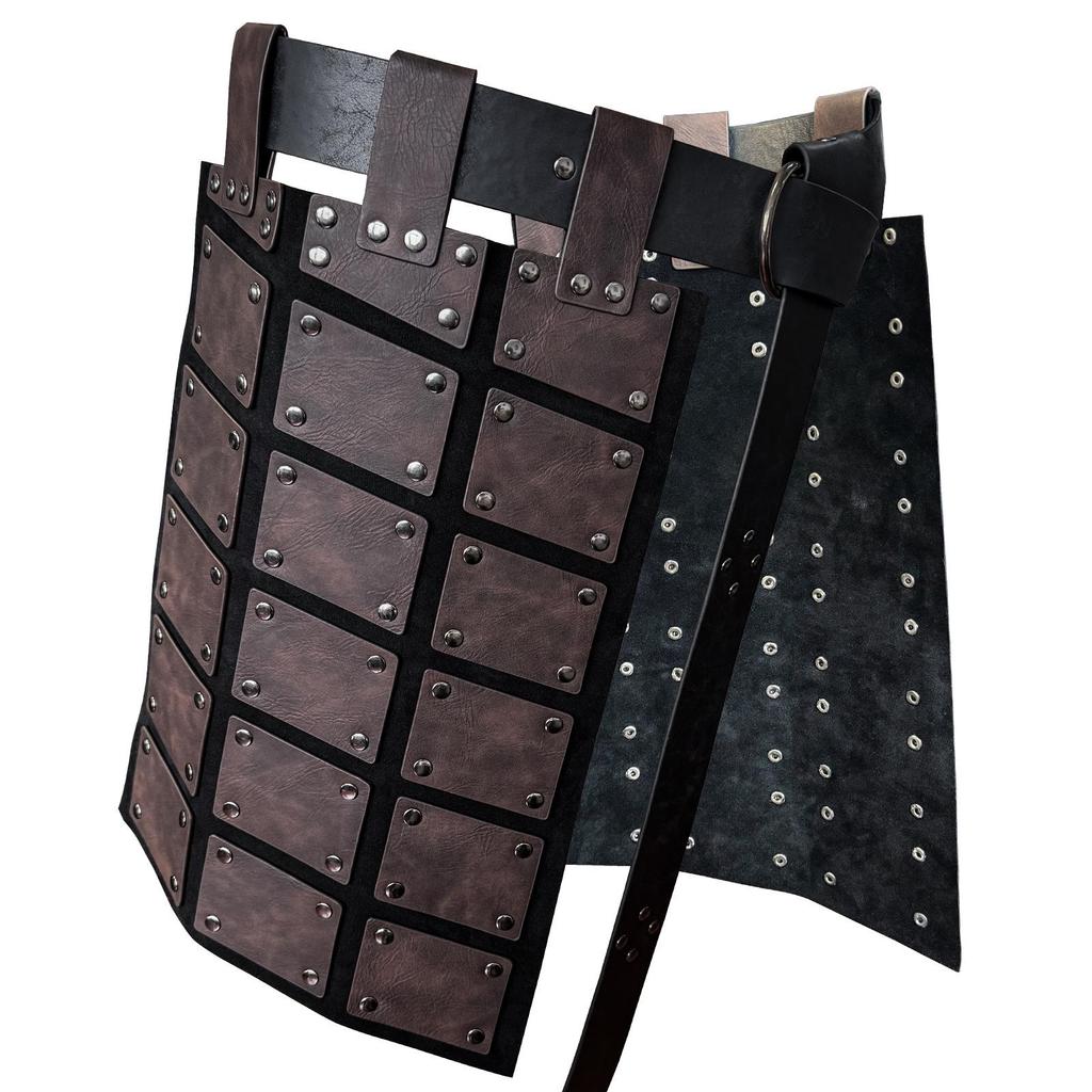 Nordic Viking Embossed Leather Scale Armor Cosplay Prop