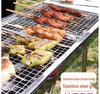 Portable Outdoor Folding Charcoal Barbecue Grill Rack