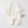 Newborn Baby Jumpsuit - Pure Cotton, Spring & Autumn, 0-6 Months, Base Layer & Crawling Rompers.