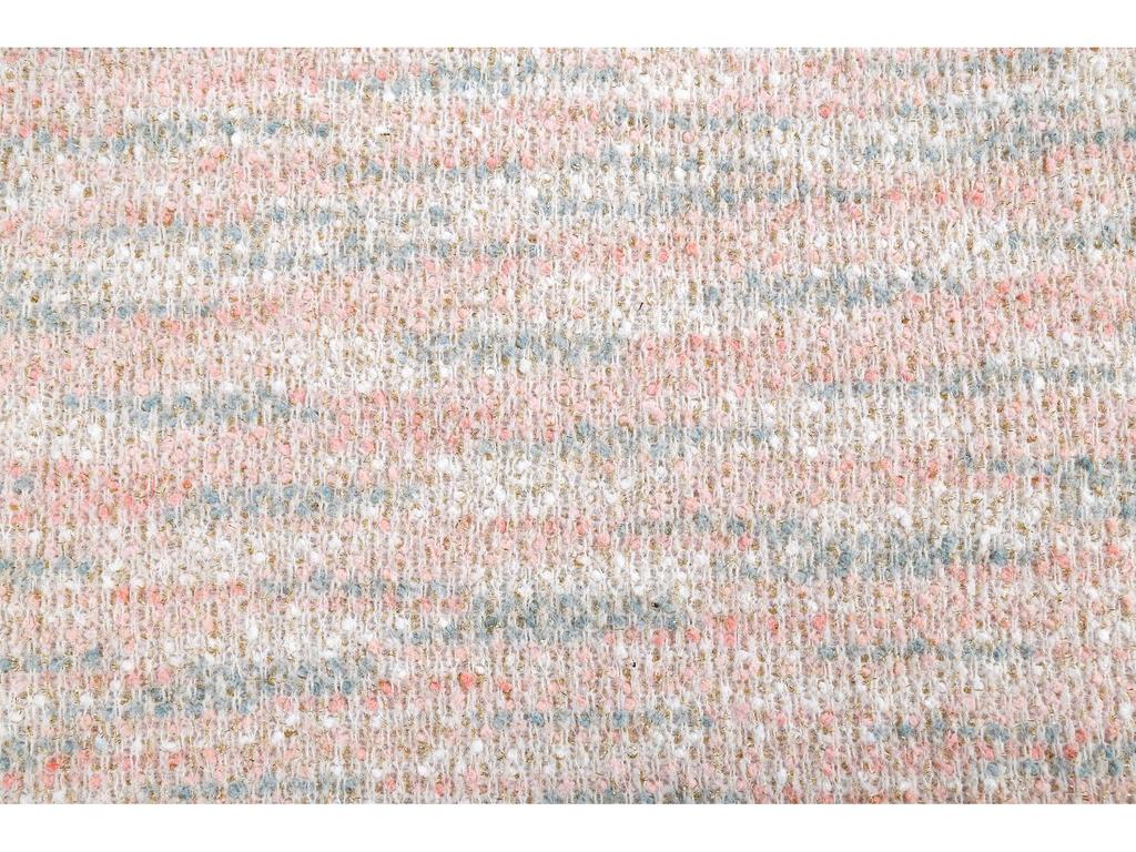 Thick Needle-Dyed Hydrangea Knit Fabric: 2024 Autumn/Winter Colorful Small Fragrance Style Fabric