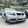 Front Bumper Lip Splitter Diffuser For BMW 3 Series E90 E91 318i 320i 330i 2005-2008 Pre-Facelift ABS Body Kit Tuning Spoiler