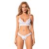 Obsessive - Sexy 2-Piece Lace Set Heavenlly White XS/S