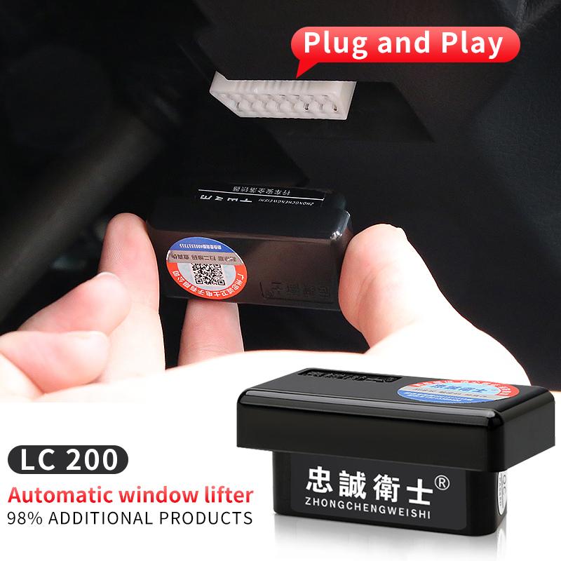 For Toyota Land Cruiser 200 Automatic Closing Window LC200 Rearview Mirror Folding OBD Data Module Modification Accessories