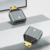 60Hz Mini Adapter Transforms Female To 4K Visual Experience With Aluminum Shell For Smooth Streaming Seamlessly Viewing