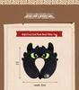 Universal Studios "How to Train Your Dragon" Toothless Plush Keychain - Night Fury Toy Ornament Pillow