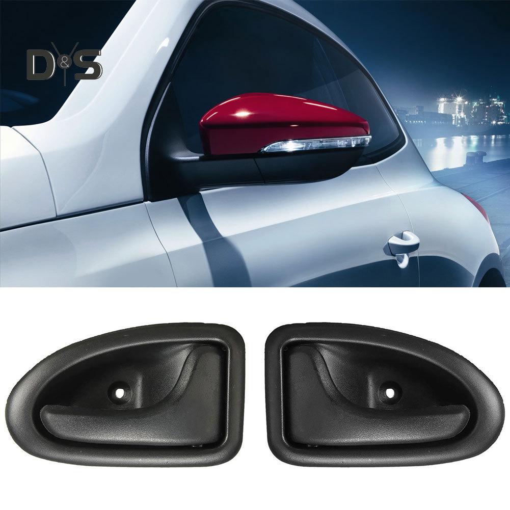 DYS Auto Shop פלסטיק צד שמאל/ימין ידית ידית דלת פנים לרכב לרנו קליאו 1999-up
