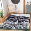 Juventus Customize Text Floor Mat Design for Dining Room Foyer Decorate Room Hallway Antislip Carpet Anime Office Decor Wedding Party Gift