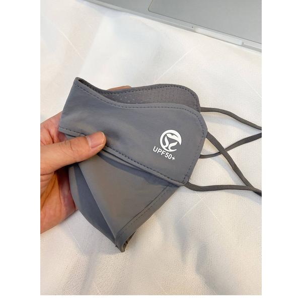 2026 New Ice Silk UV Protection Face Mask, Seamless Wraparound, Eye-Covering Breathable for Women Cycling Sports Outdoor