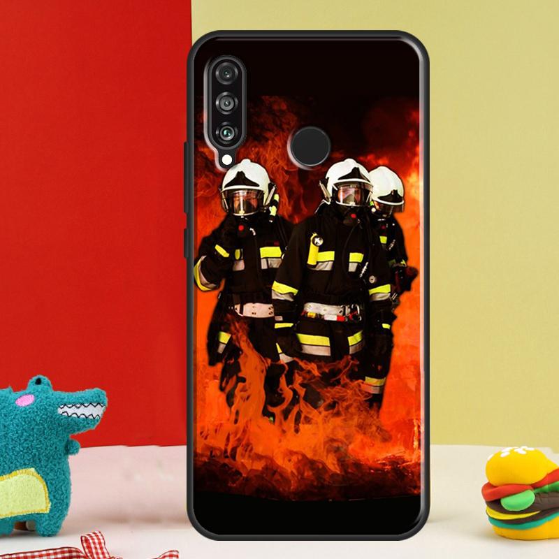 Feuerwehrheld Für Huawei Nova 9 10 SE 12i 12s 11i 5T Y91 Y90 Y60 Y70 Y72 Y61 P60 Pro P20 P30 P40 Lite Hülle