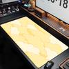 Large Size Pink Mousepad Pastel Clouds Desk Mat Kawaii Cartoon Mouse Pad Rubber Table Mat Extended Gaming Lock Edge Keyboard Mat
