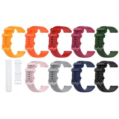 Silicone Watchband Adjustable Watch Band Strap Repalcement Wristband for Gait X/Grit X Pro Smartwatch