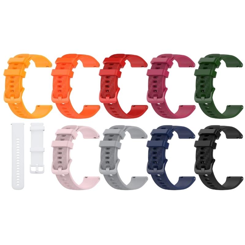 Silicone Watchband Adjustable Watch Band Strap Repalcement Wristband for Gait X/Grit X Pro Smartwatch