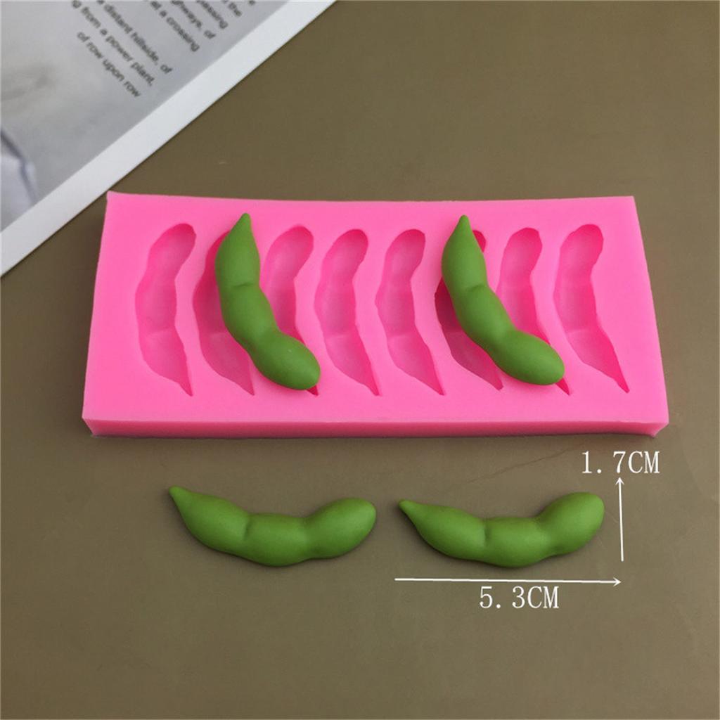 Melon Seed Peanut Silicone Molds Making Fondant Cake Molds Decorating Baking Tool for Making Chocolate Fondant Dessert