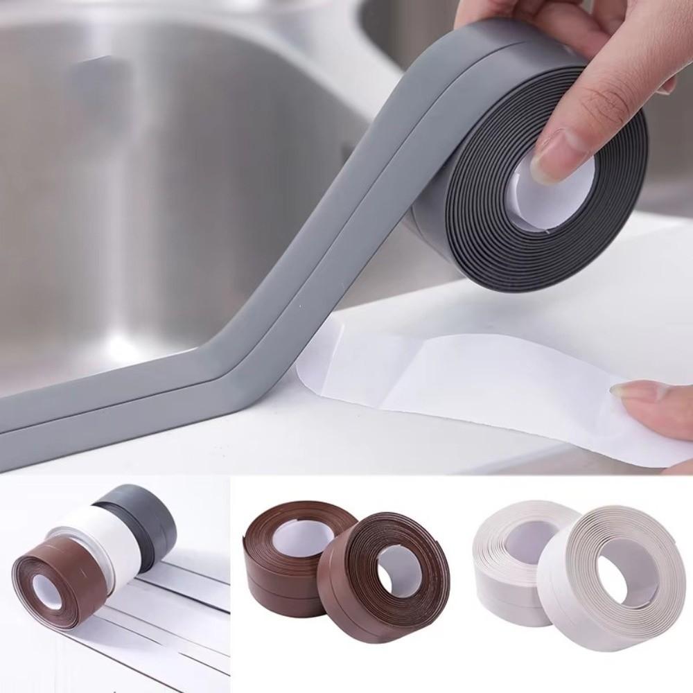 Tape Caulk Strip Waterproof Tape Seal Gap Mold Proof Tape Sink Corner Tape  for Kitchen Bathroom