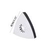 5 Pcs Triangular Black Sanding Disc Oscillating Multi-tool Hook and Loop Sanding Pads Fit for Most Quick Release Systems
