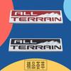 3D Car Styling ALL TERRAIN for Car Hood Fender Trunk Rear Bonnet Nameplate Decal Emblem Badge Sticker