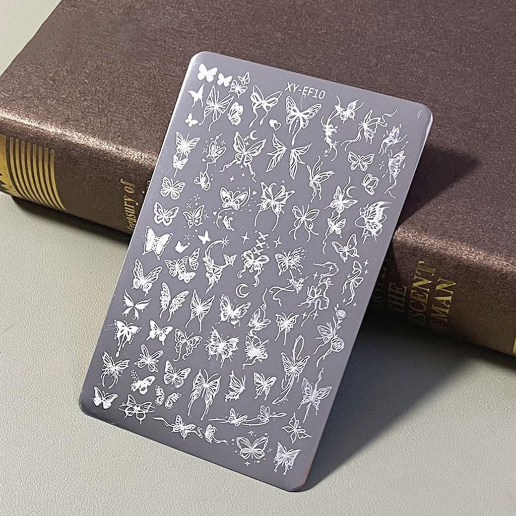 Manicure Template Steel Plate with Print a Variety of Patterns Design for Mother Wives Girlfriends Daughters