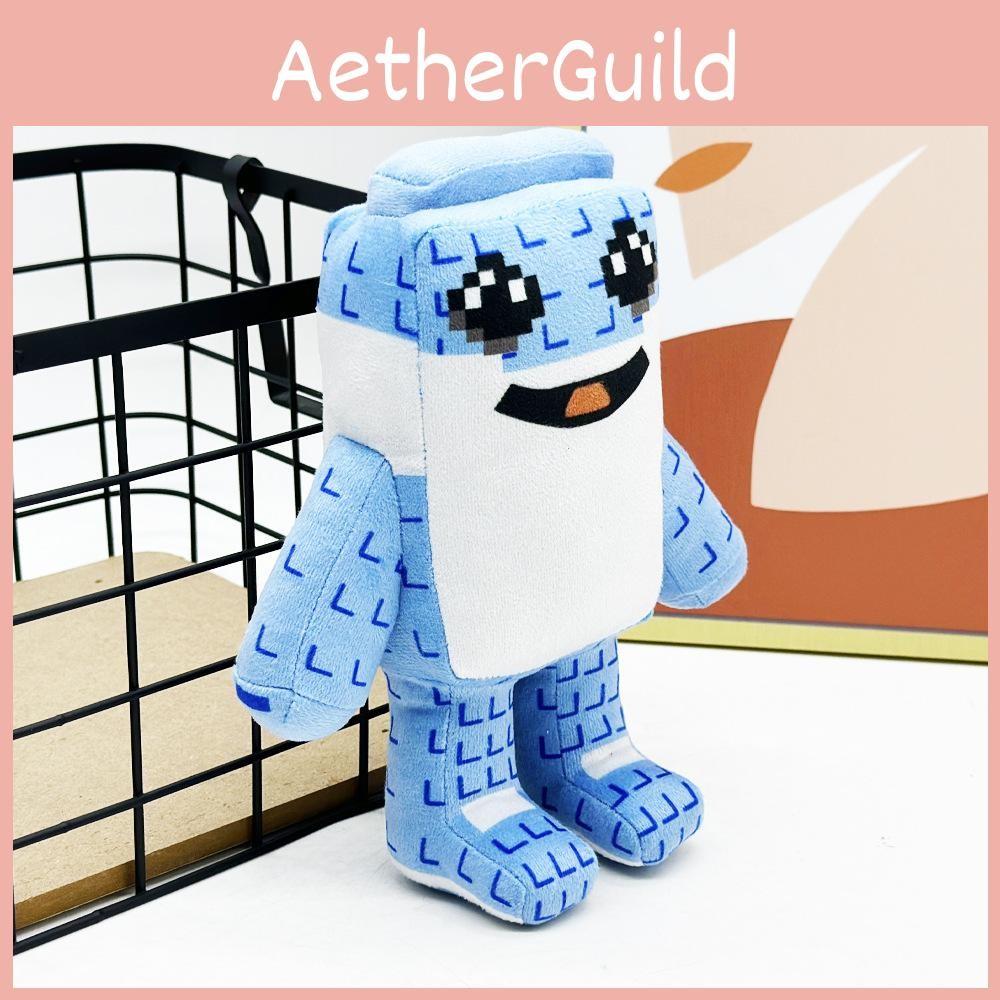 A Steal Brainrot Roblox Mosaic Human Character Plush Toy Ornament Playroom Decor