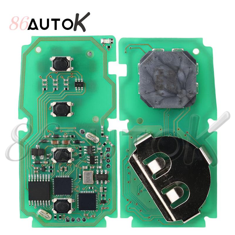 Auto Remote Key for Toyota C-HR Chr Car Remote Control Key 433/434Mhz CHR Board 61E206-0010 MDL BR2EX Smart Key 2 Buttons