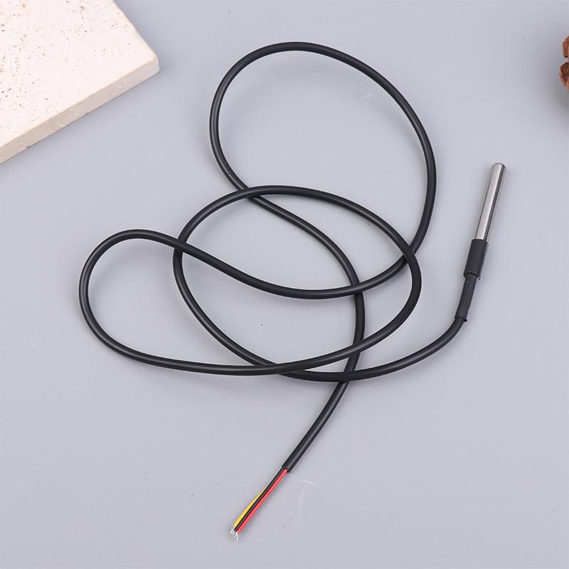 Ds18B20 Waterproof Encapsulated Stainless Steel Ds18B20 18B20 Temperature Sensor Temperature Probe Cable Length 1M For Ard