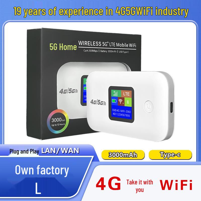 4G/5G Tragbarer WiFi LTE Router A8 mit SIM-Karten-Unterstützung