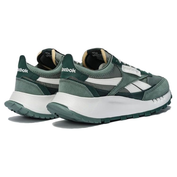 Reebok Cl Legacy W+ Retro Sports Comfortable Versatile Durable Breathable Low-Top Lifestyle Casual Shoes Unisex sneaker Green 100222340