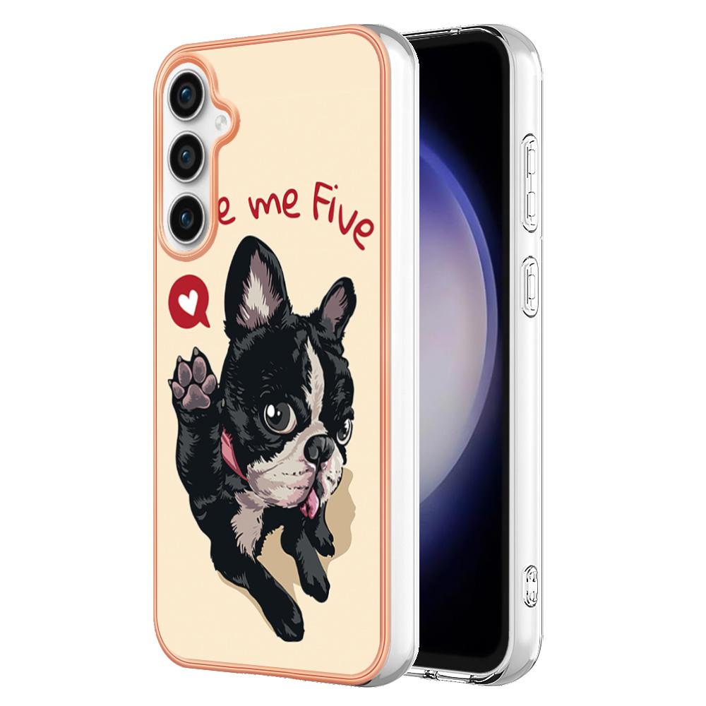 

Чехол для Samsung Galaxy S24 FE, печать IMD-D, 2,0 мм, ТПУ, задняя крышка для телефона Dog