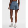 Lululemon Court Rival High Rise Short 3  Steel Blue White