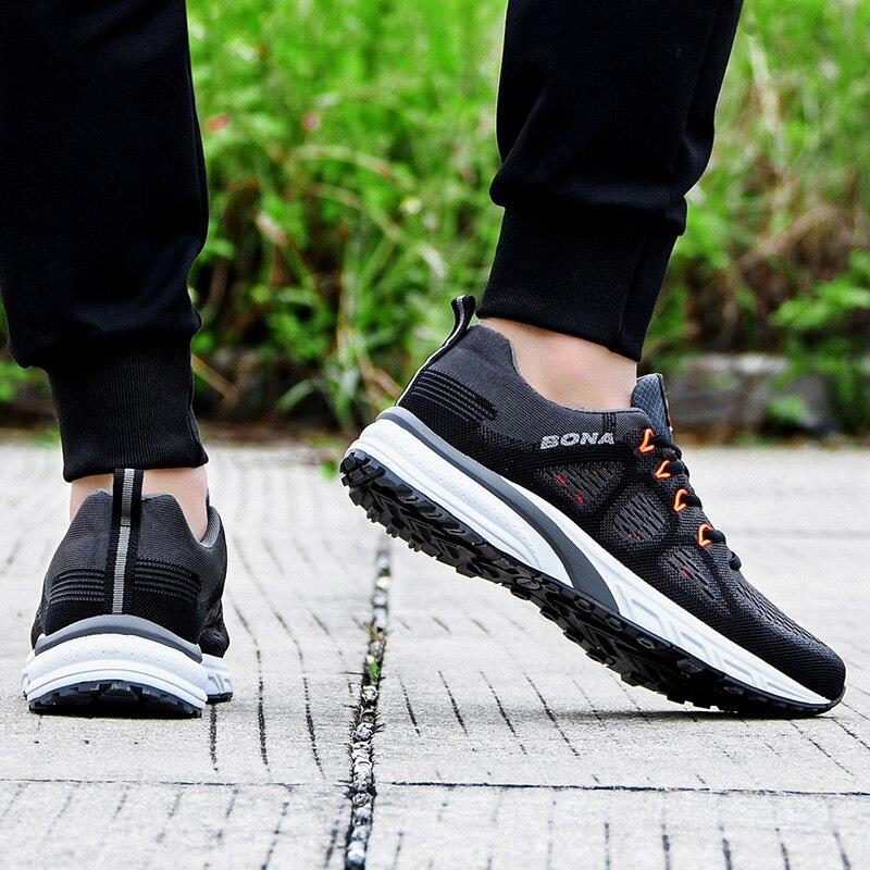 Sneakers Herrenschuhe Sport Mesh Trainer Leichtgewichts-Baskets Femme Laufschuhe Outdoor Sportschuhe Herren 11195