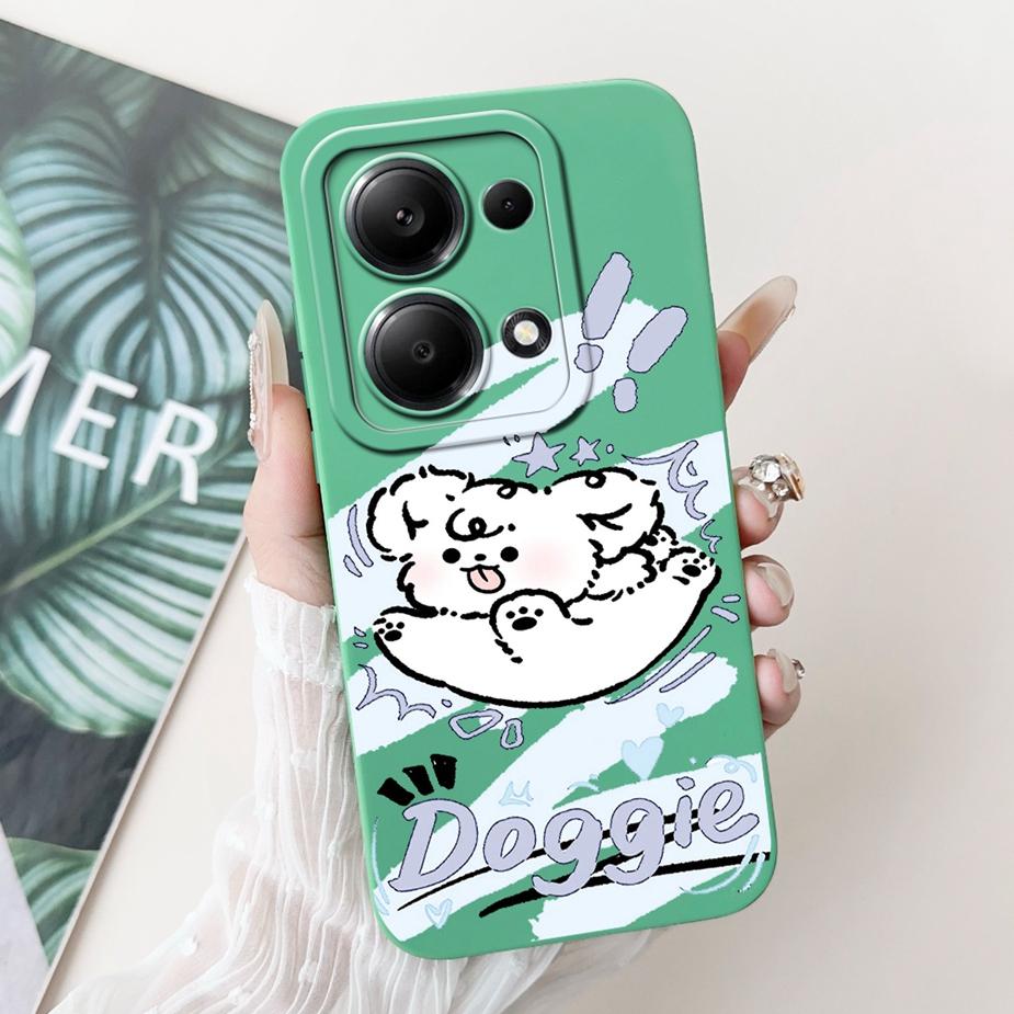 For Xiaomi Redmi Note 13 Pro 4G Case Cute Fashion Cartoon Cover Soft TPU Phone Cases For Redmi Note 13 Pro Plus Note13 5G Bumper