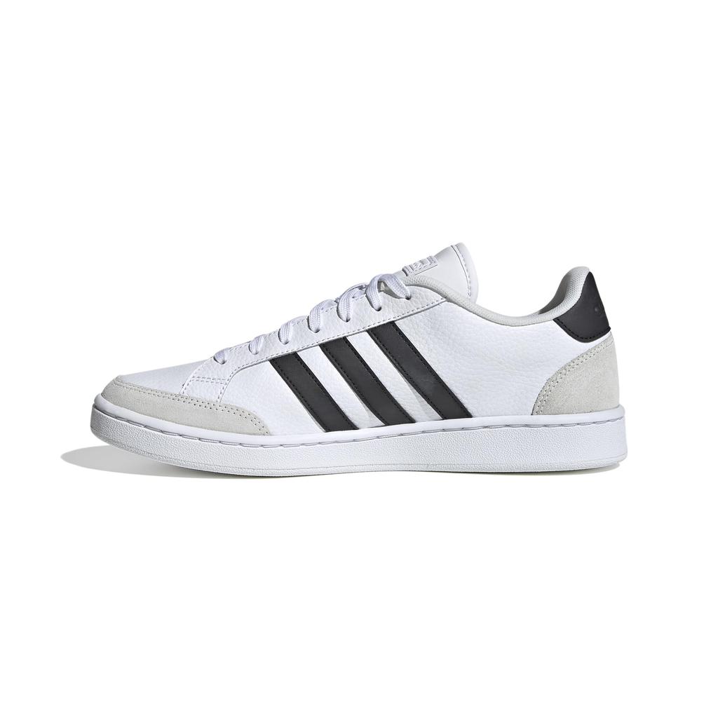 Adidas Grand Court SE Gray Size Men's Sneakers, White/Core Black/Orbit (FW3277), 27.5cm