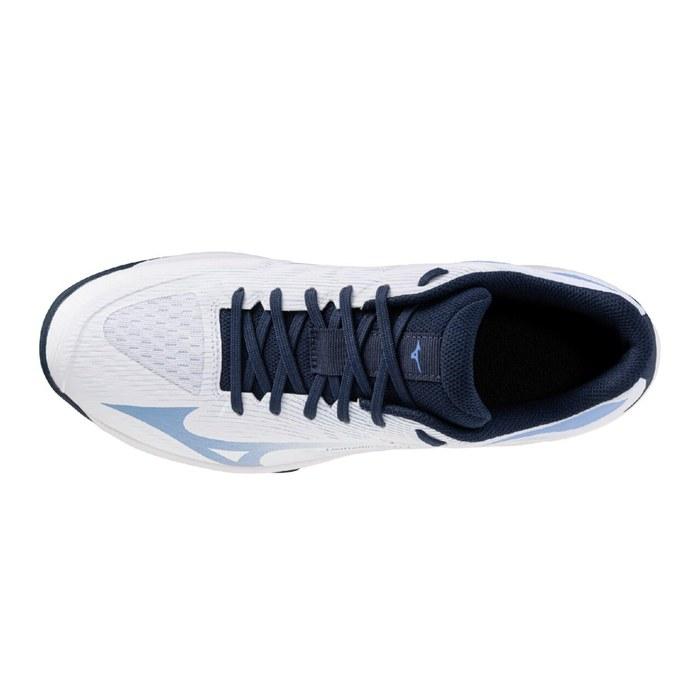 [Mizuno] Volleyball Shoes Lightning Select Unisex 24.5 cm 2.5E White/Sax