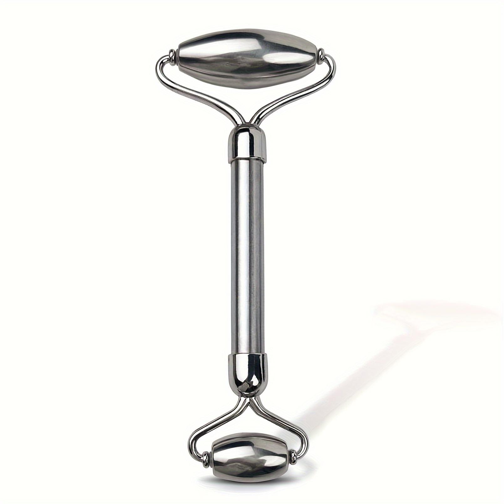 

Stainless Steel Facial Roller Wrinkle Remover Dual-Sided Cooling Facial Massager for Facial Lifting Body Slim Skin Care Tools