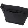 Manhattan Portage MP1605JRBPDTMP Nylon Messenger Bag JR BP TMP Black W/DIV