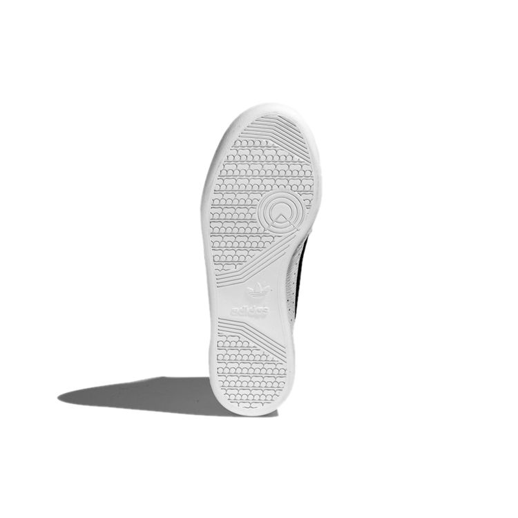 Adidas Originals Continental 80 Synthetic Leather Durable Low-Top Sneakers Unisex Sneakers White Black FZ0032