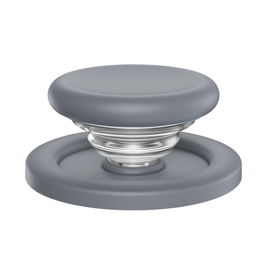 Magnetic Folding Stand for Apple, Huawei, Samsung - Stylish Solid Color Liquid Silicone with Air Cushion